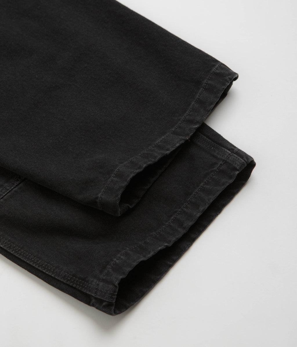 Carhartt Nash Double Knee Pants - Black Stone Washed