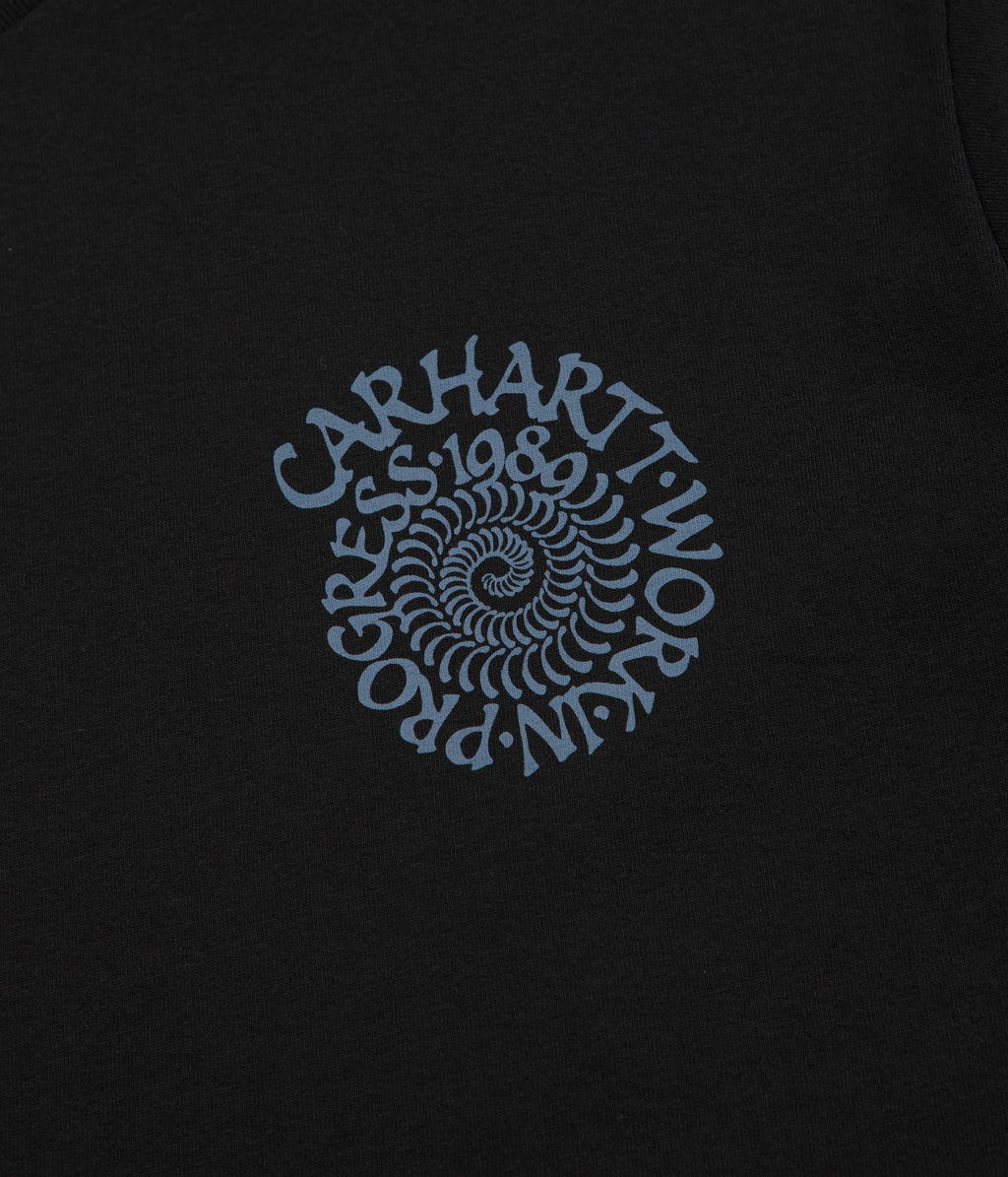 Carhartt Spirals T-Shirt - Black