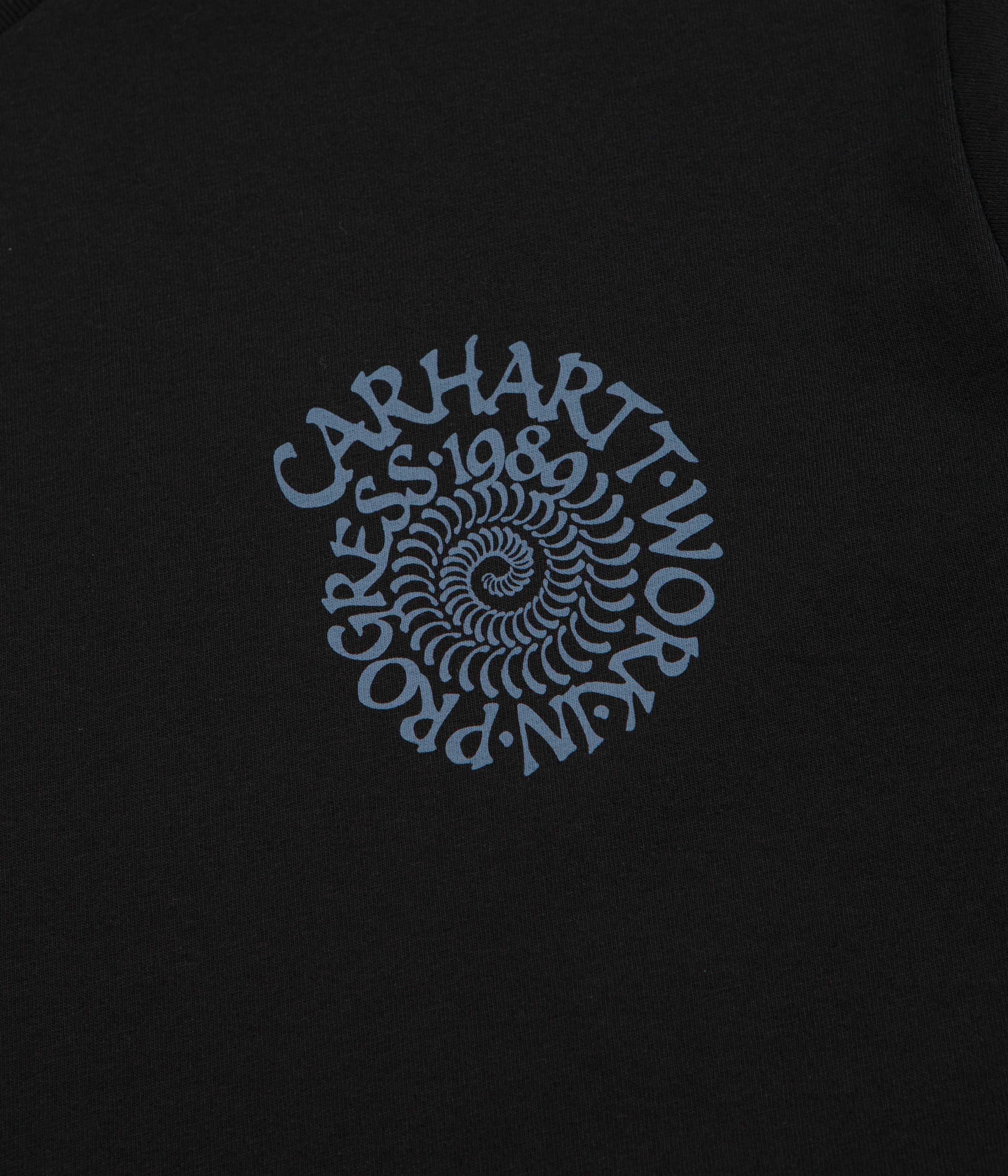 Carhartt Spirals T-Shirt - Black