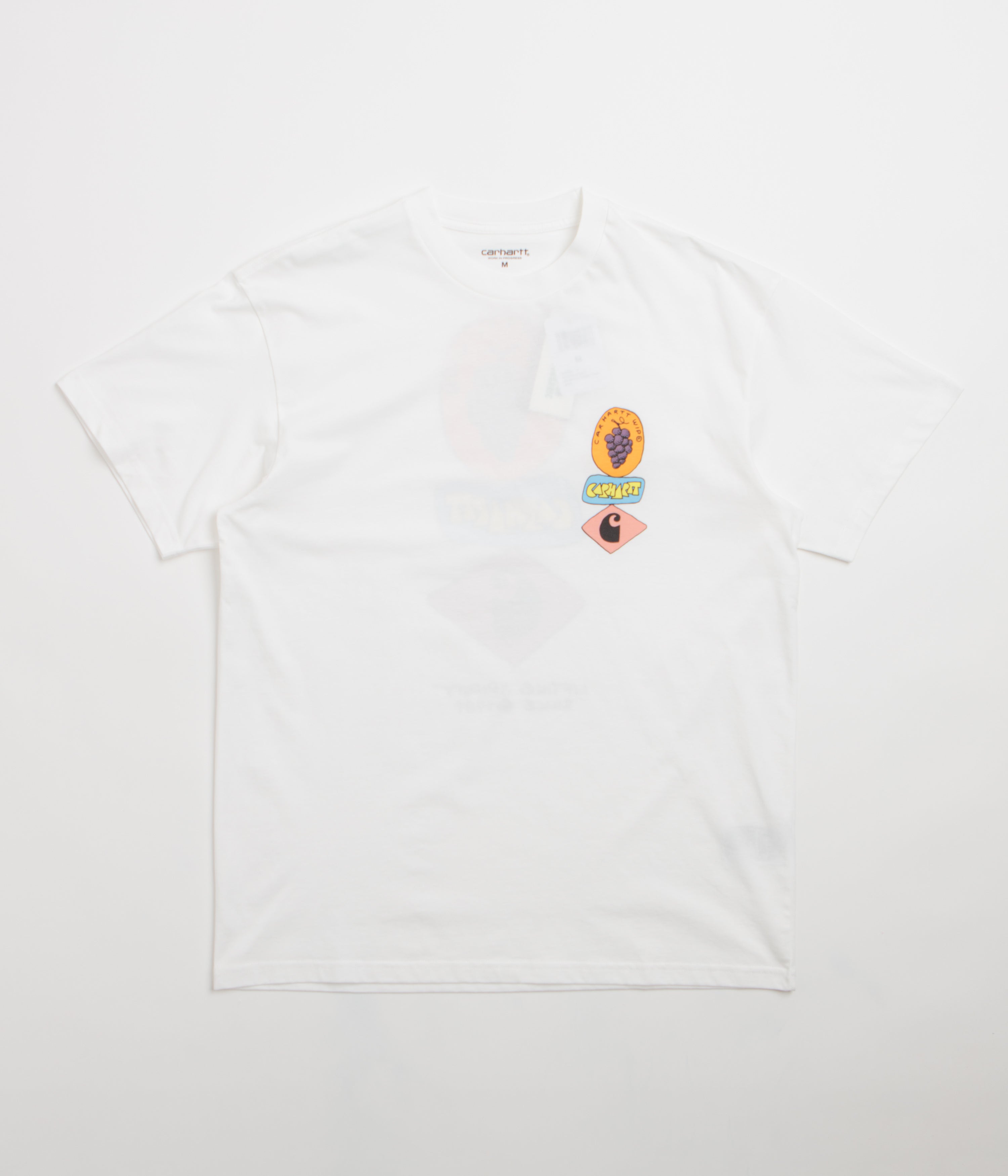 Carhartt Stacked Grapes T-Shirt - White