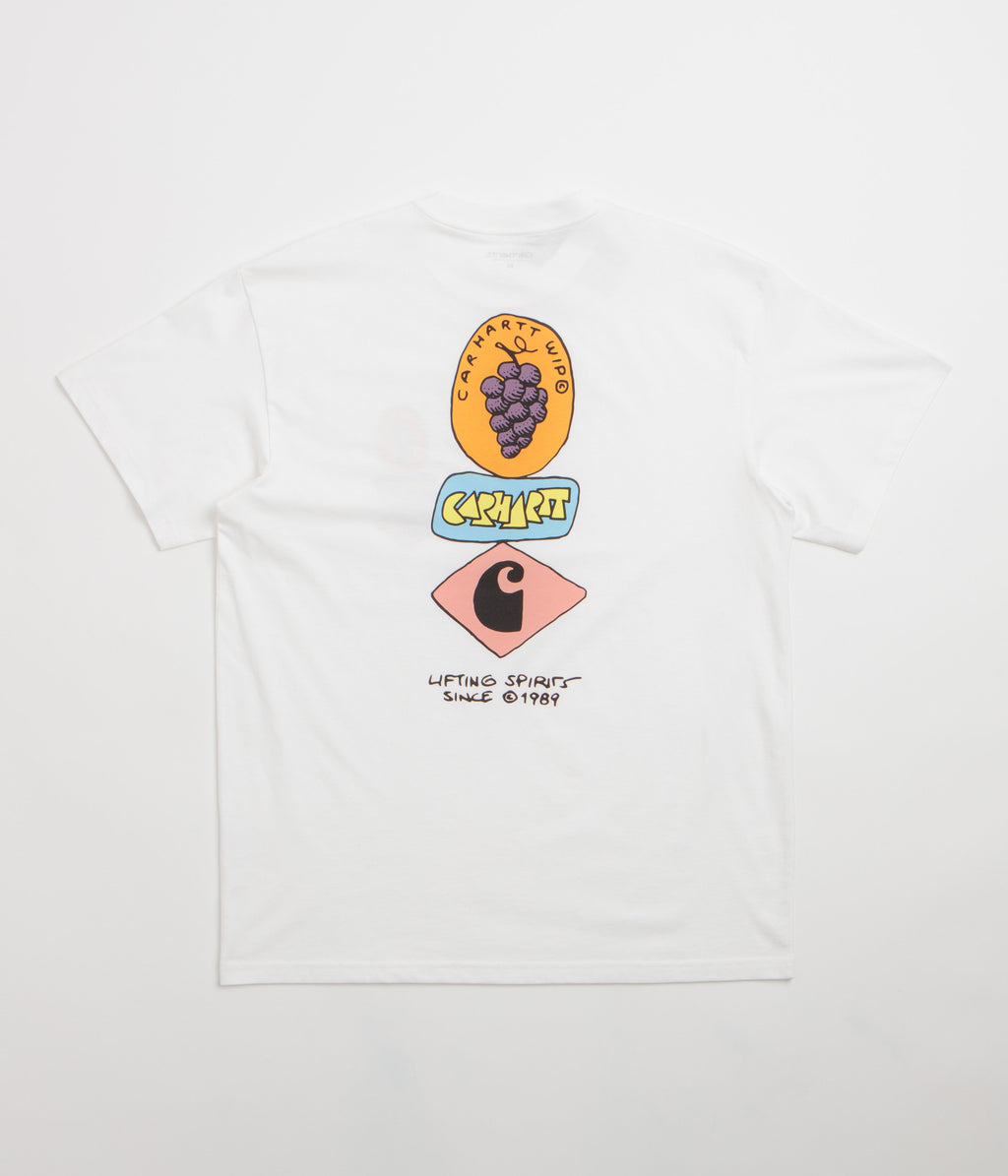 Carhartt Stacked Grapes T-Shirt - White