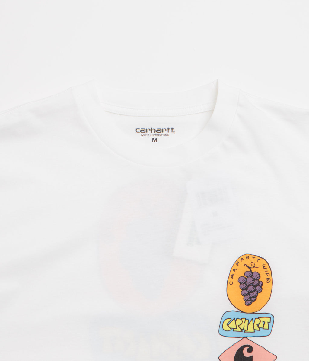 Carhartt Stacked Grapes T-Shirt - White