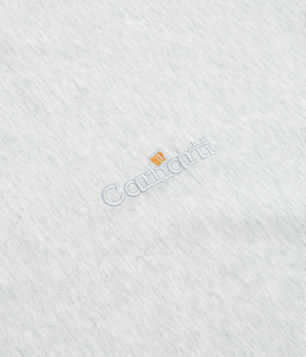 Carhartt WIP Label T-Shirt - Ash Heather