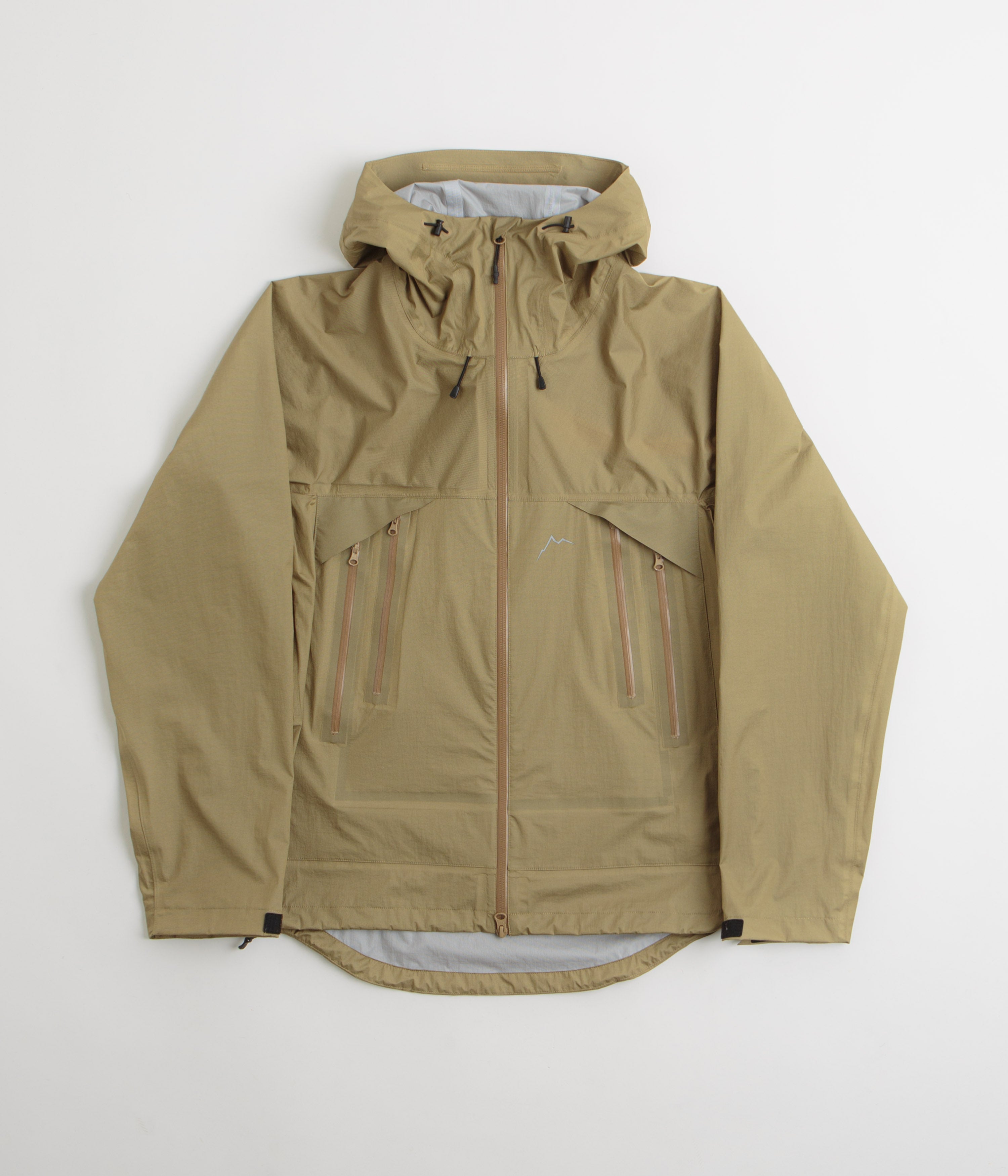 Cayl Light 3L Double Zip Jacket - Sand Brown