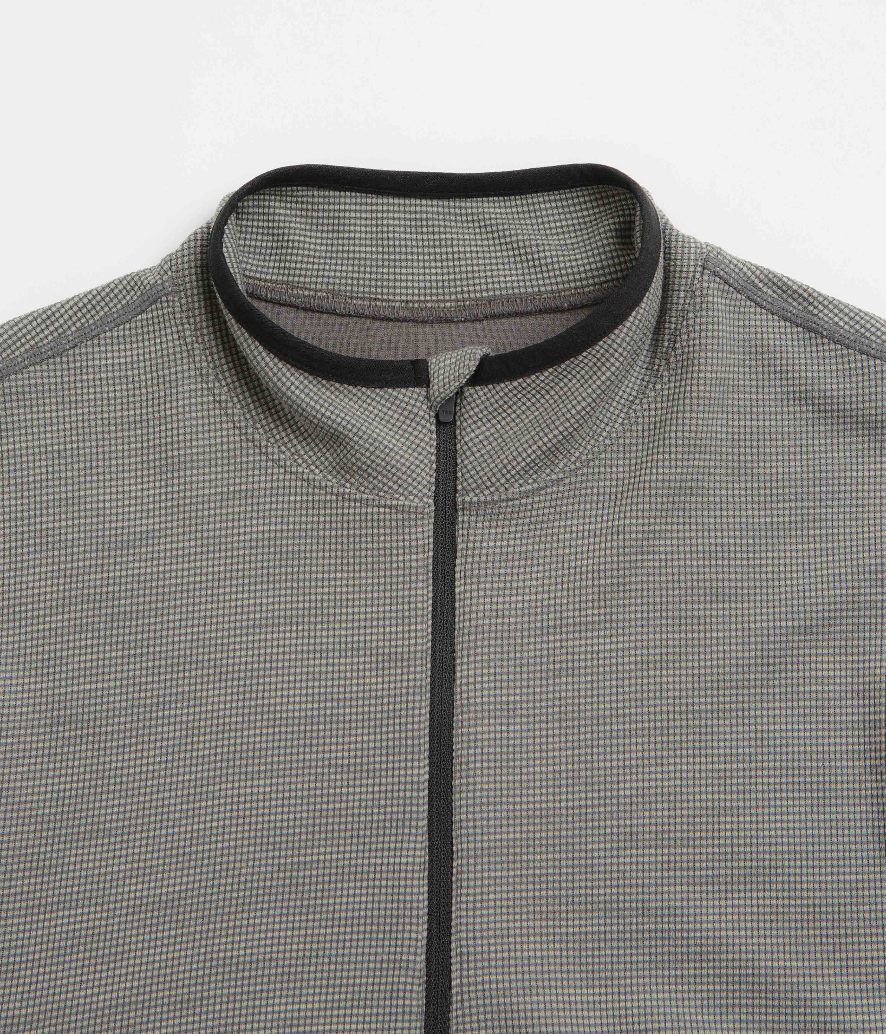 Cayl Live Wool Mix Half Zip Sweatshirt - Charcoal