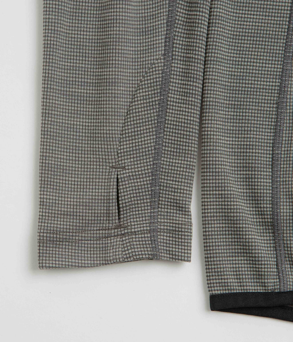 Cayl Live Wool Mix Half Zip Sweatshirt - Charcoal