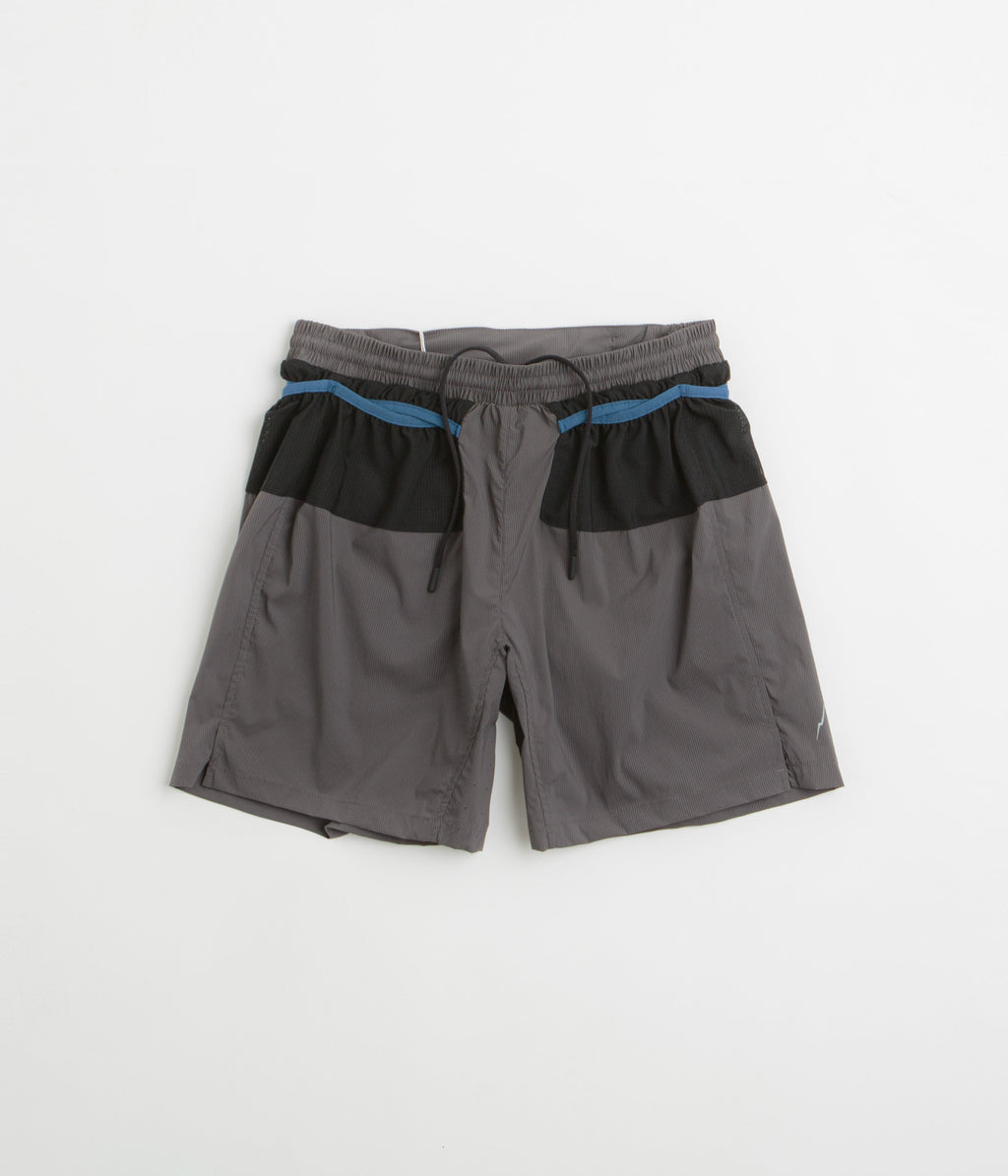 Cayl Nylon Trail Shorts - Grey