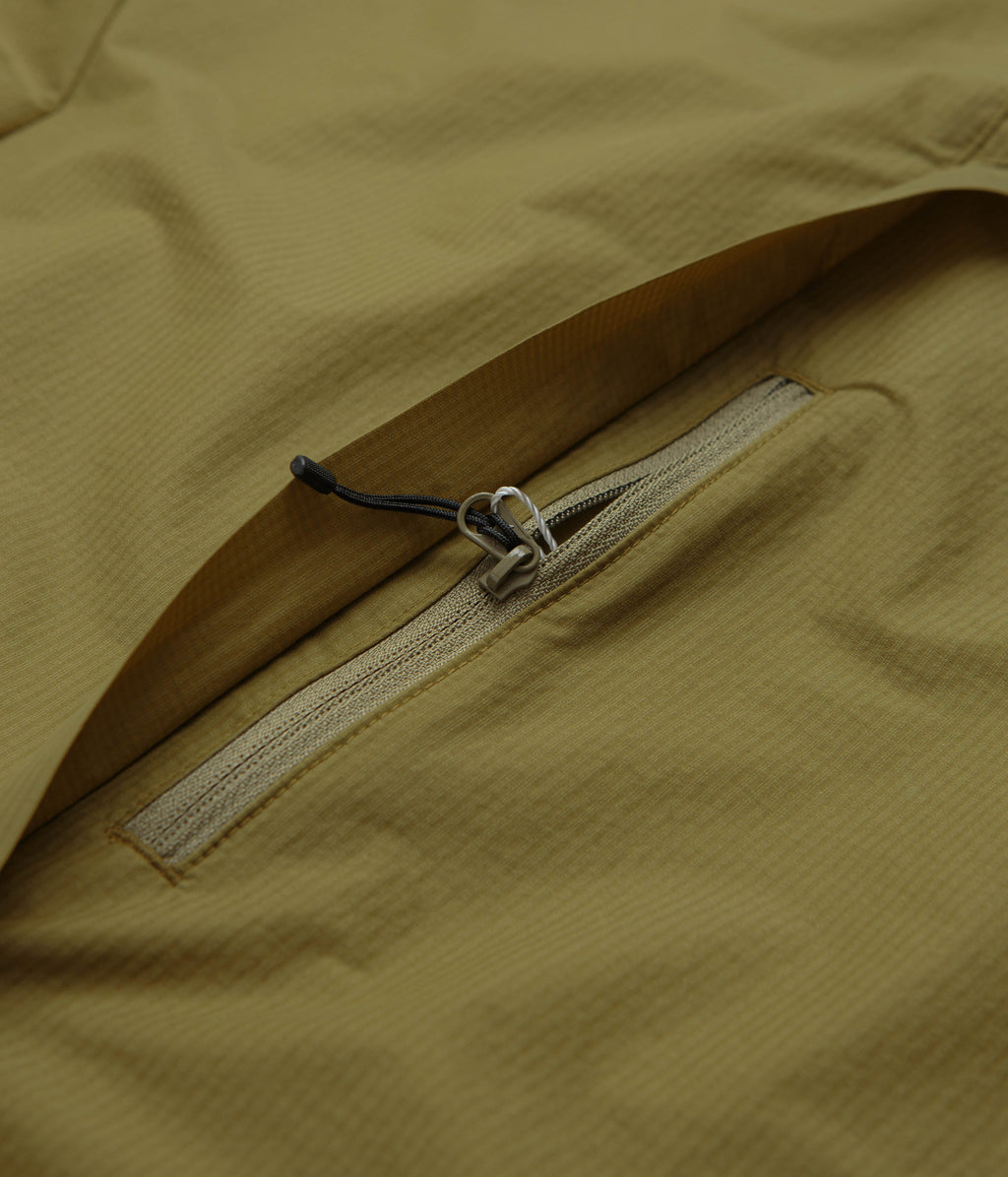 Cayl Packable Stretch Hoodie - Dark Moss