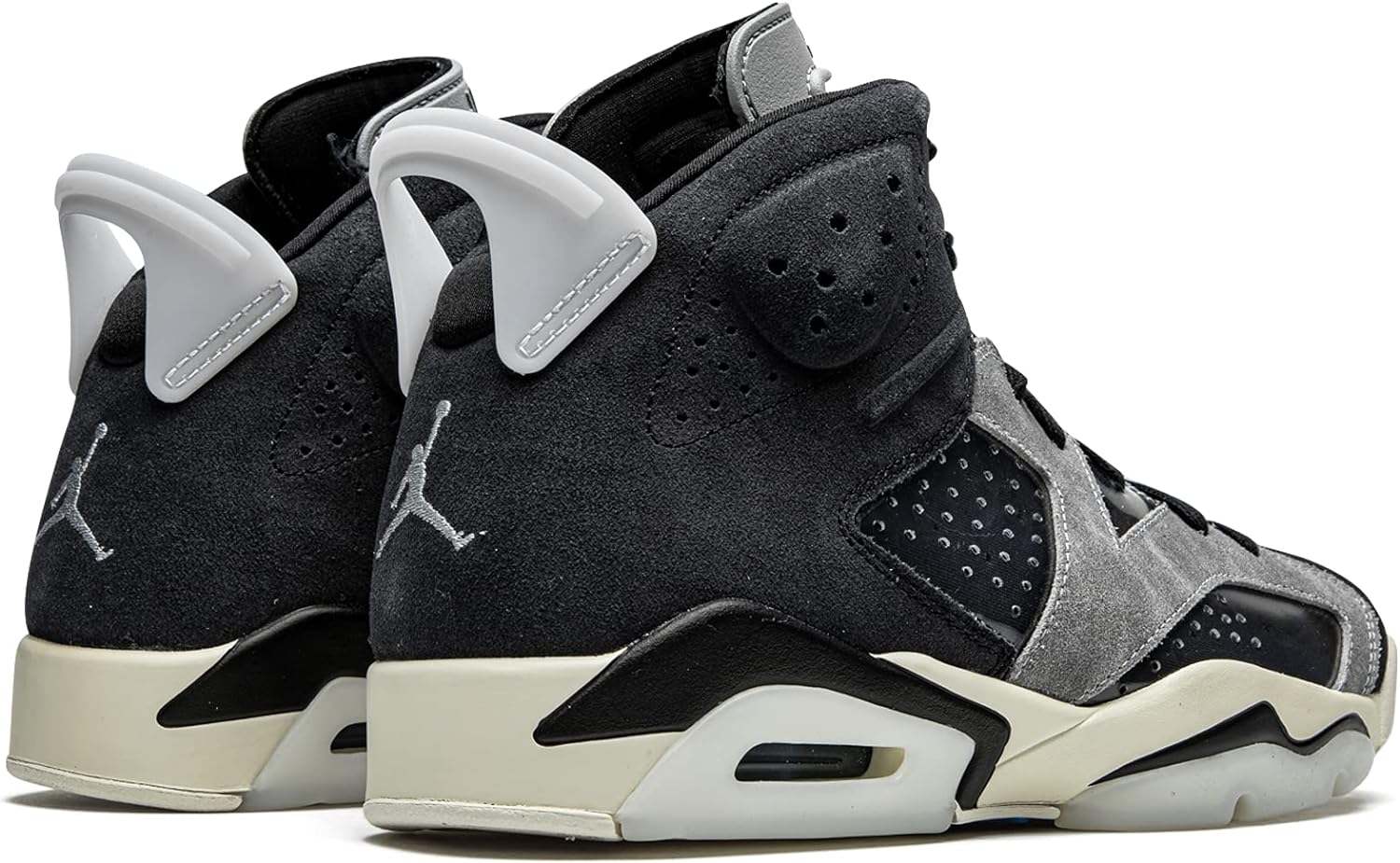 Women's Jordan 6 Retro "Tech Chrome" Bk/Chrome-Lt Smoke Gry (CK6635 001)