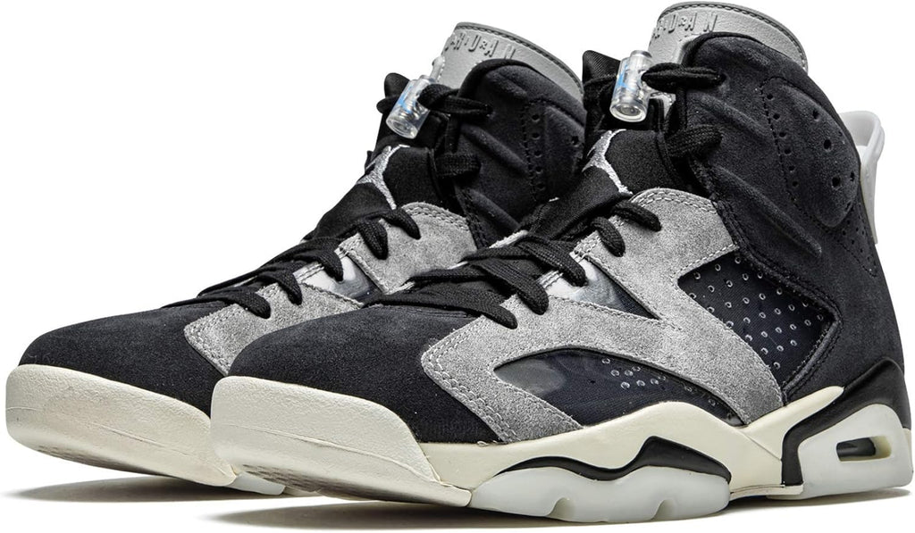 Women's Jordan 6 Retro "Tech Chrome" Bk/Chrome-Lt Smoke Gry (CK6635 001)