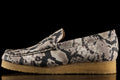 Women's Wallabee Loafer Grey Snake Leather
