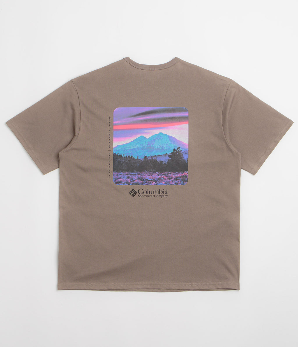 Columbia CSC Heavyweight Back Graphic T-Shirt - Iron / Photoreal CMYK