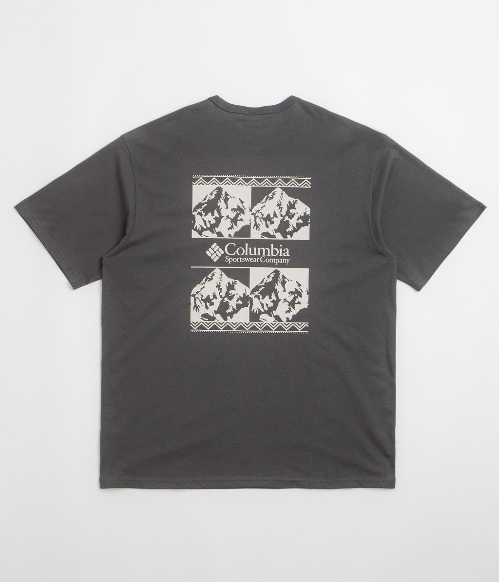 Columbia CSC Heavyweight Iconic T-Shirt - Shark / Repeated Peaks