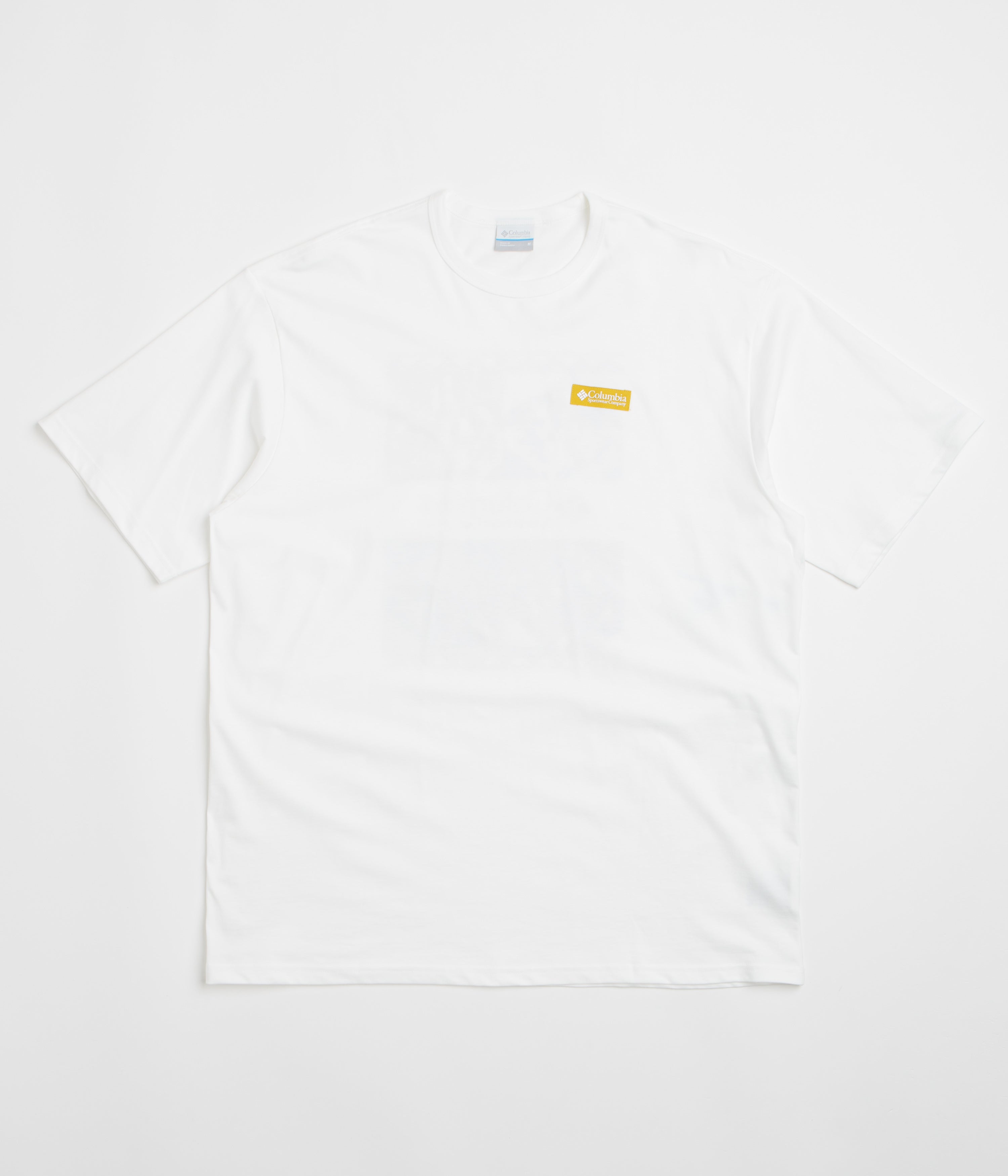 Columbia CSC Heavyweight Iconic T-Shirt - White / Repeated Peaks