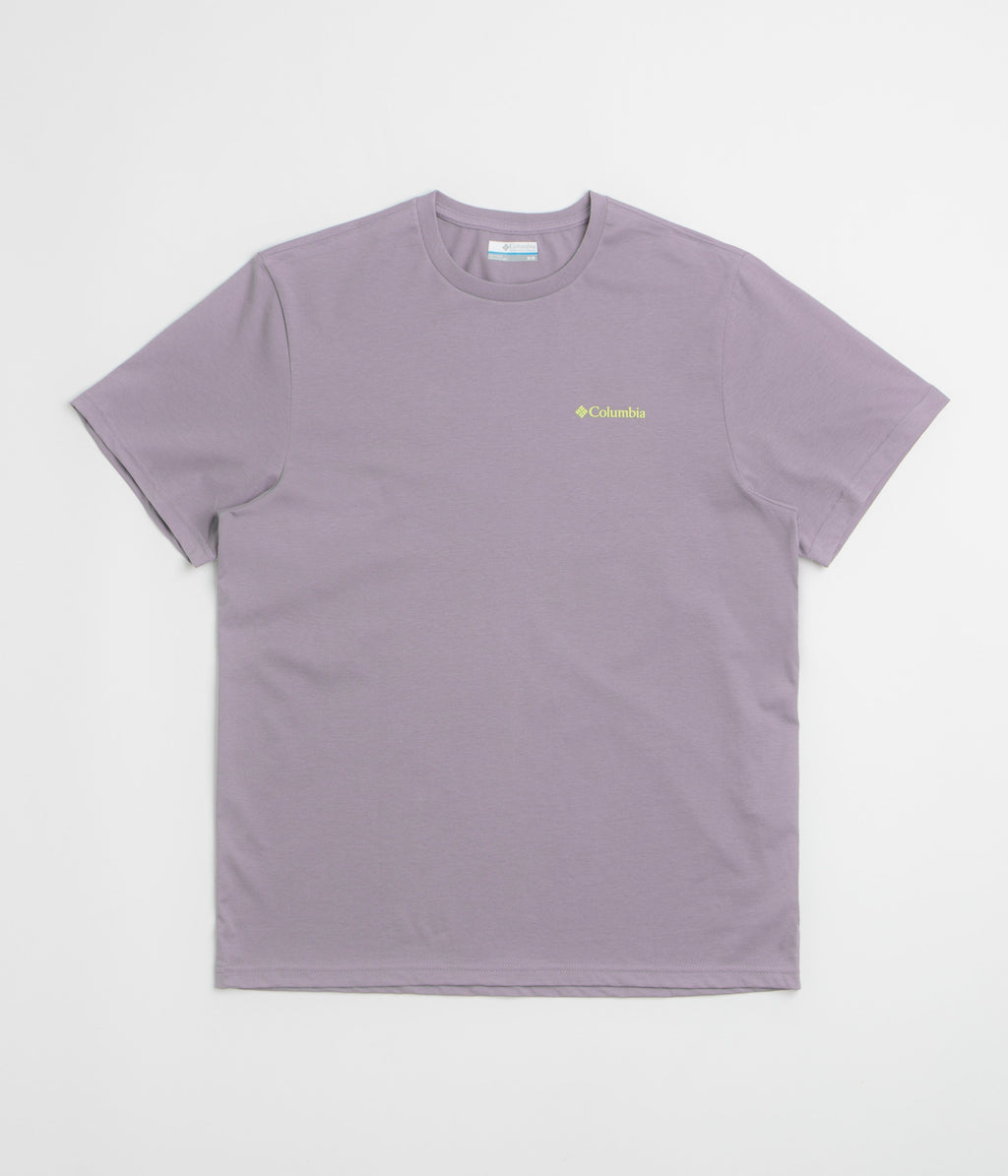 Columbia CSC Logo Back T-Shirt - Shale Purple / Linework C Badge