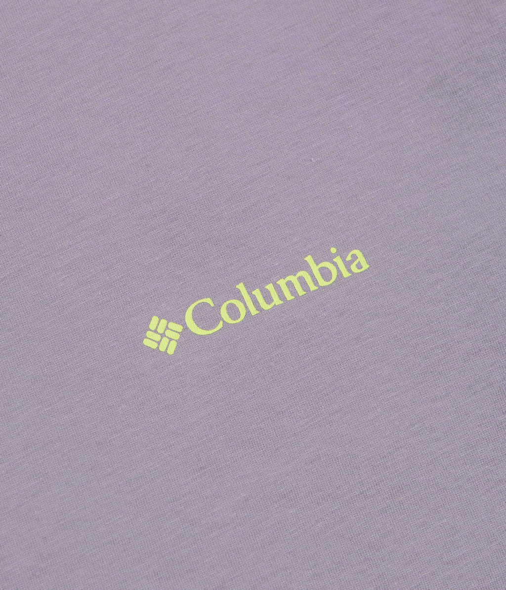 Columbia CSC Logo Back T-Shirt - Shale Purple / Linework C Badge