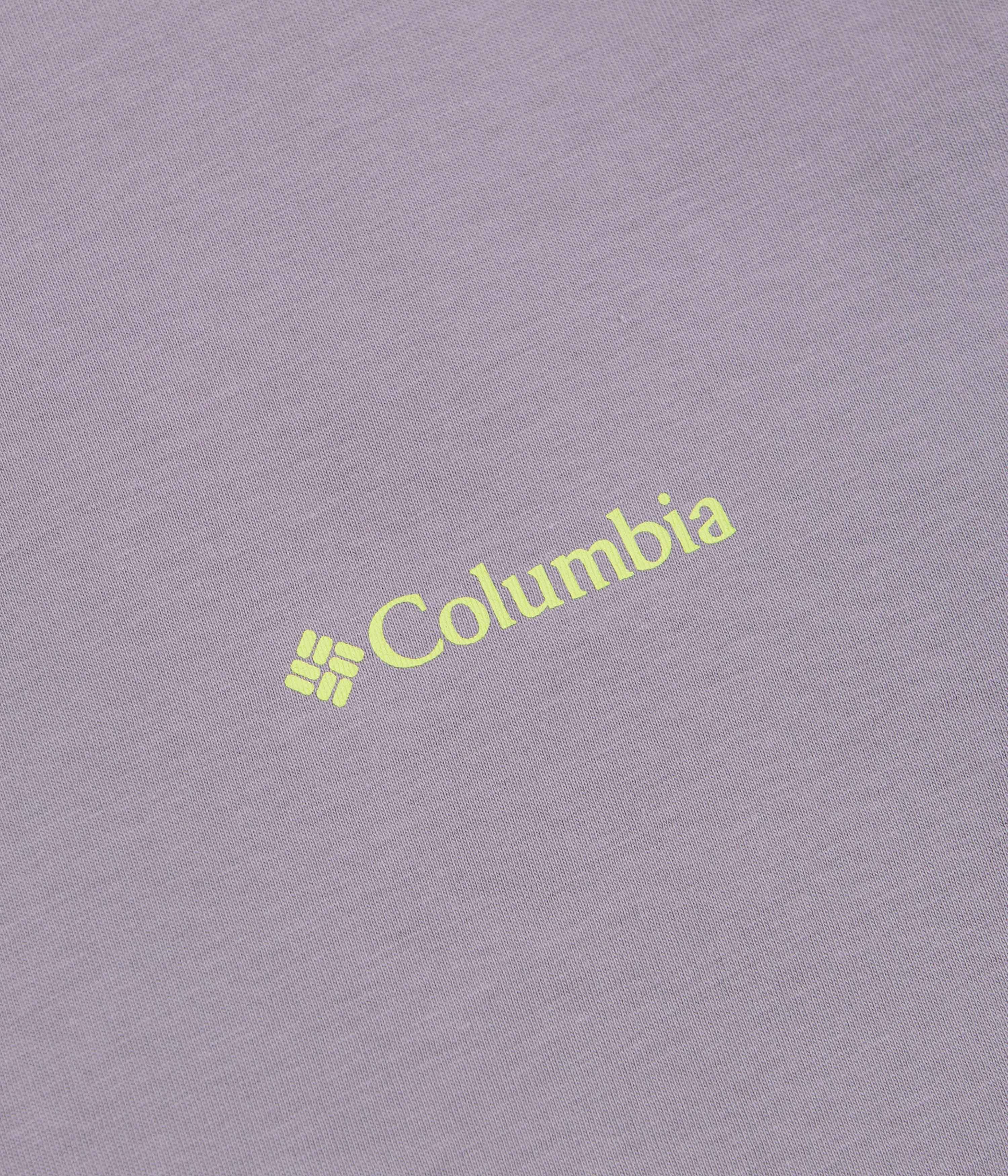 Columbia CSC Logo Back T-Shirt - Shale Purple / Linework C Badge