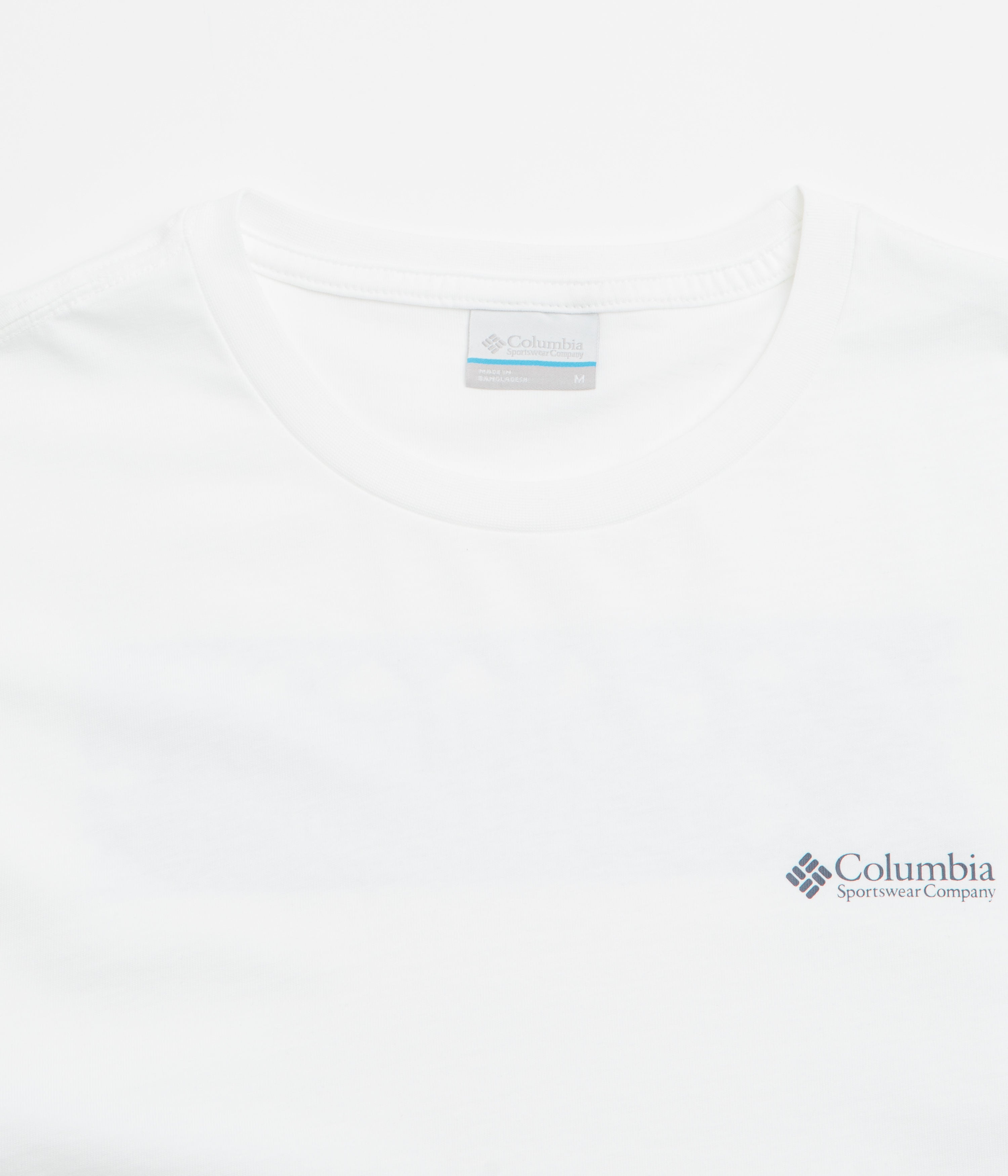 Columbia Explorers Canyon Long Sleeve T-Shirt - White / Branded Blanket