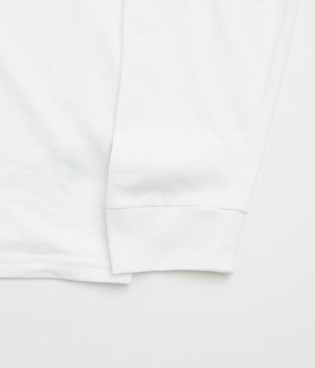 Columbia Explorers Canyon Long Sleeve T-Shirt - White / Branded Blanket