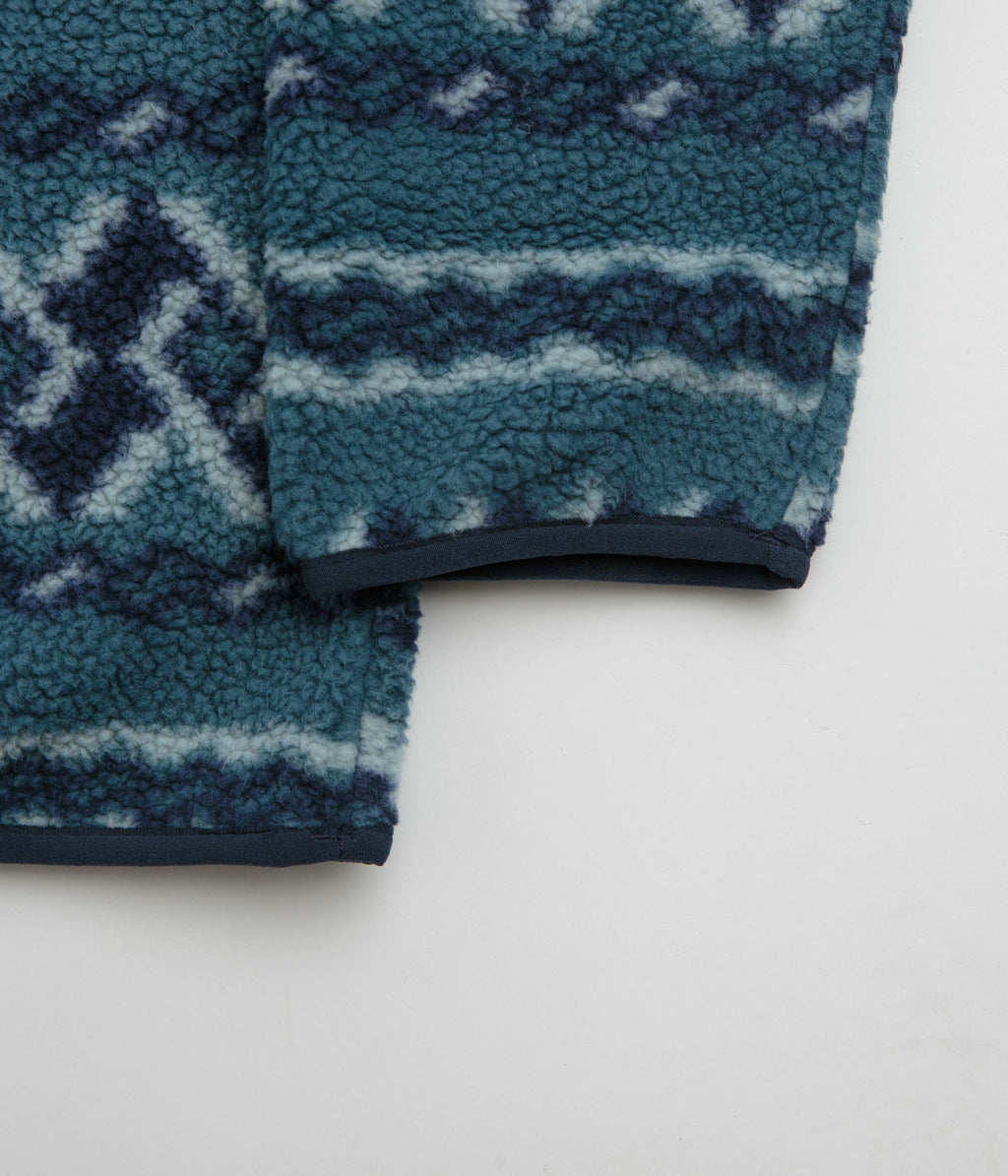 Columbia Helvetia II Printed Half Snap Fleece - Everblue / KnitKnot