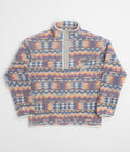 Columbia Helvetia II Printed Half Snap Fleece - Sea Salt / Retrotree