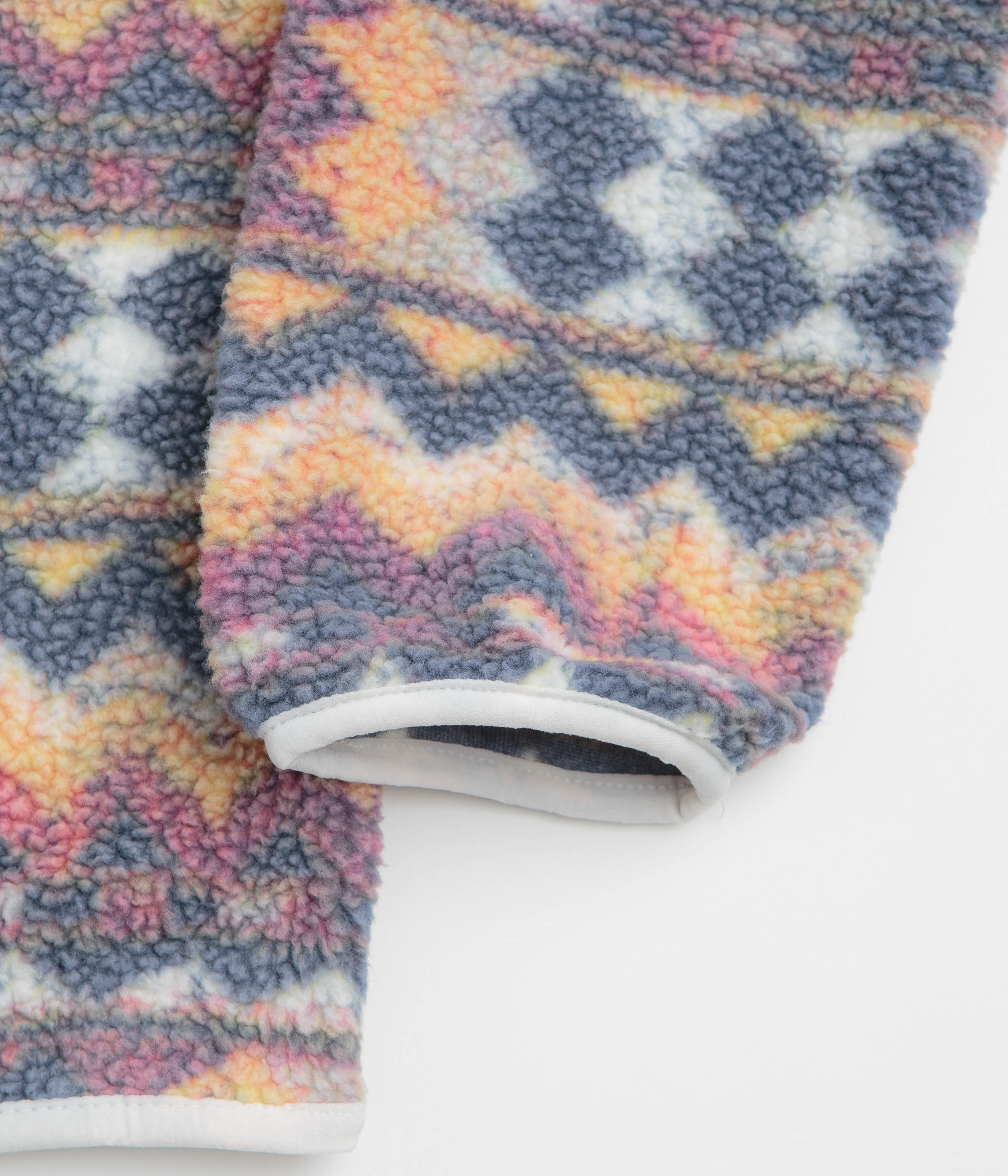 Columbia Helvetia II Printed Half Snap Fleece - Sea Salt / Retrotree