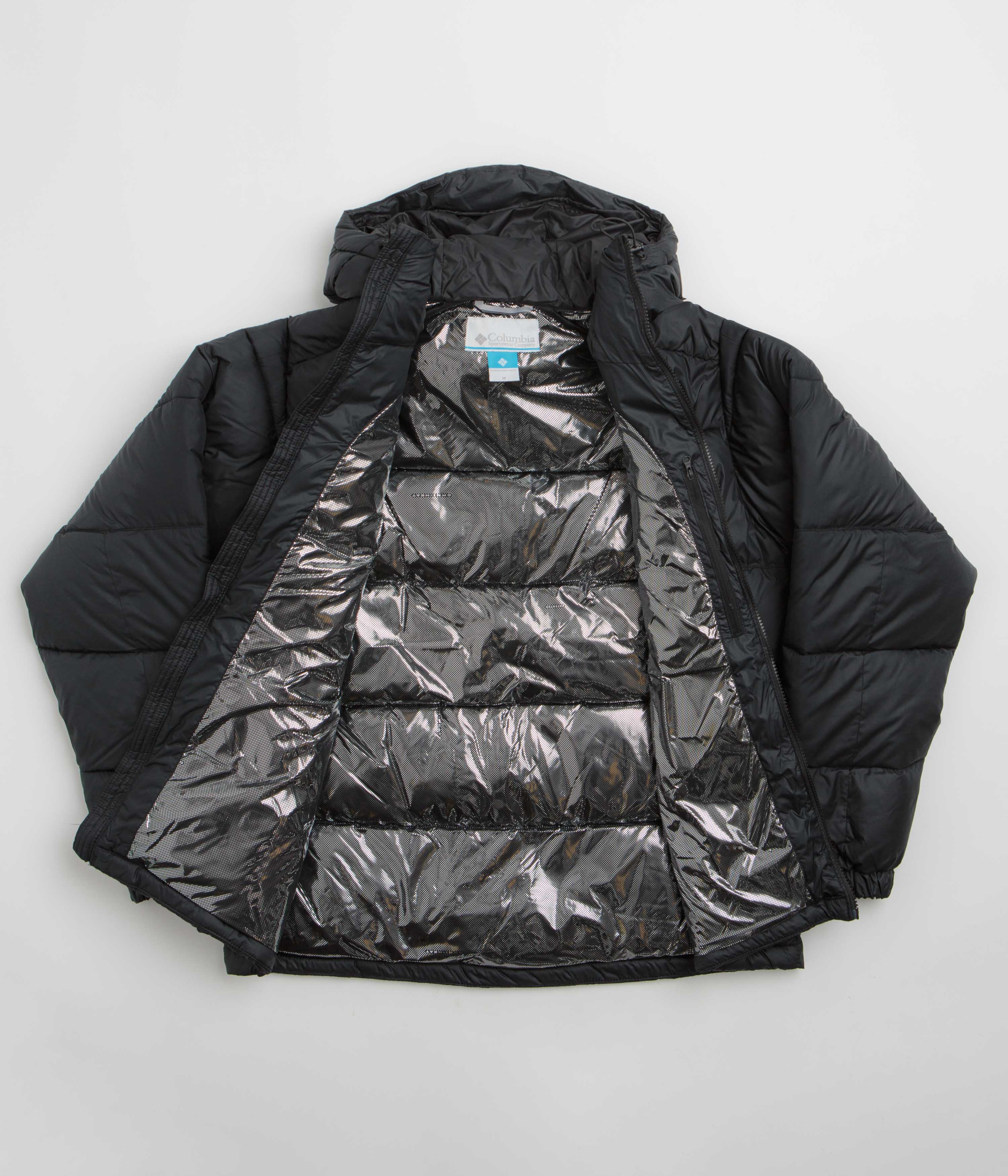 Columbia Pike Lake II Hooded Jacket - Black / Black