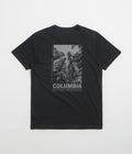 Columbia Rapid Ridge Back Graphic II T-Shirt - Black / Amazing Heights