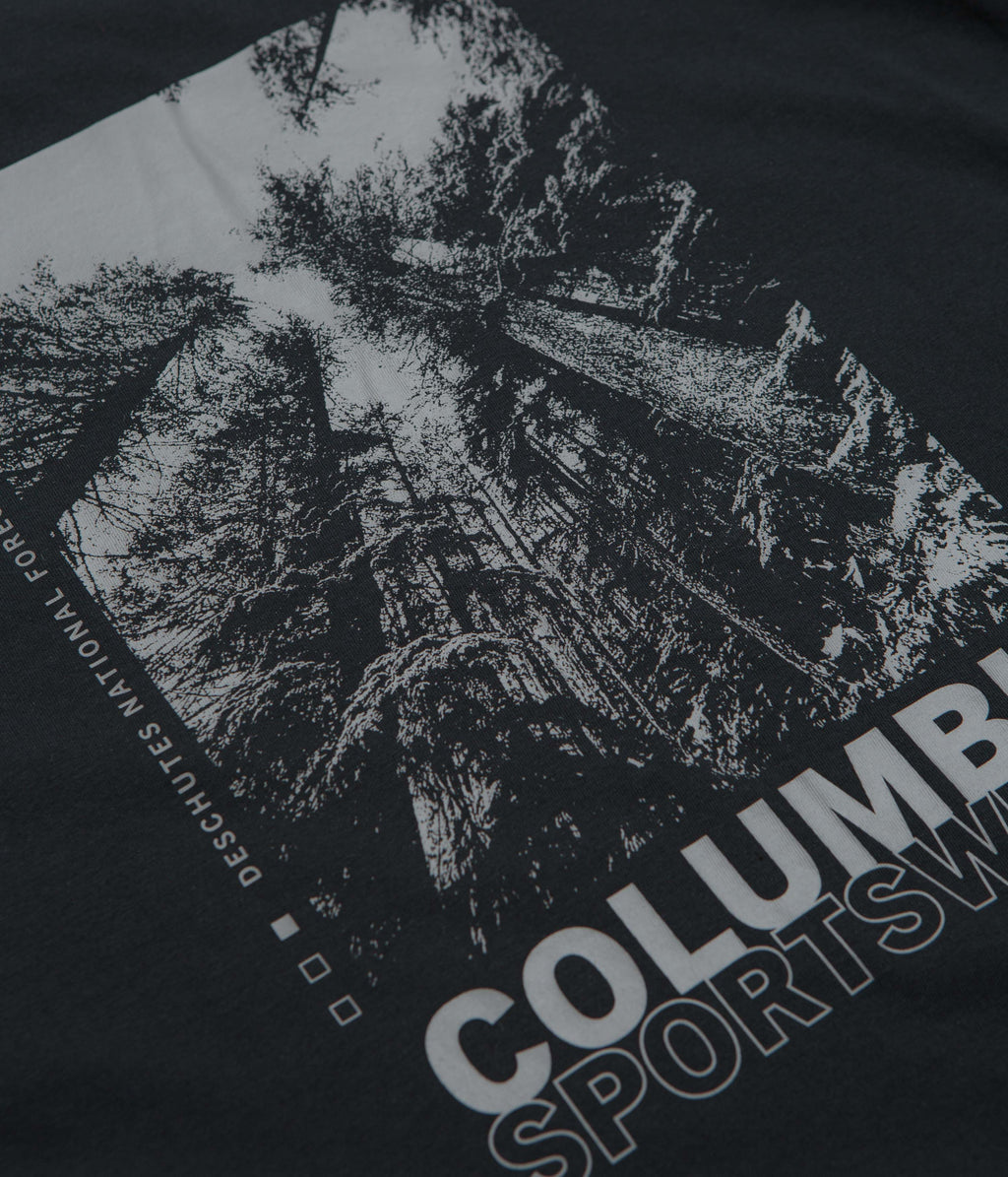 Columbia Rapid Ridge Back Graphic II T-Shirt - Black / Amazing Heights