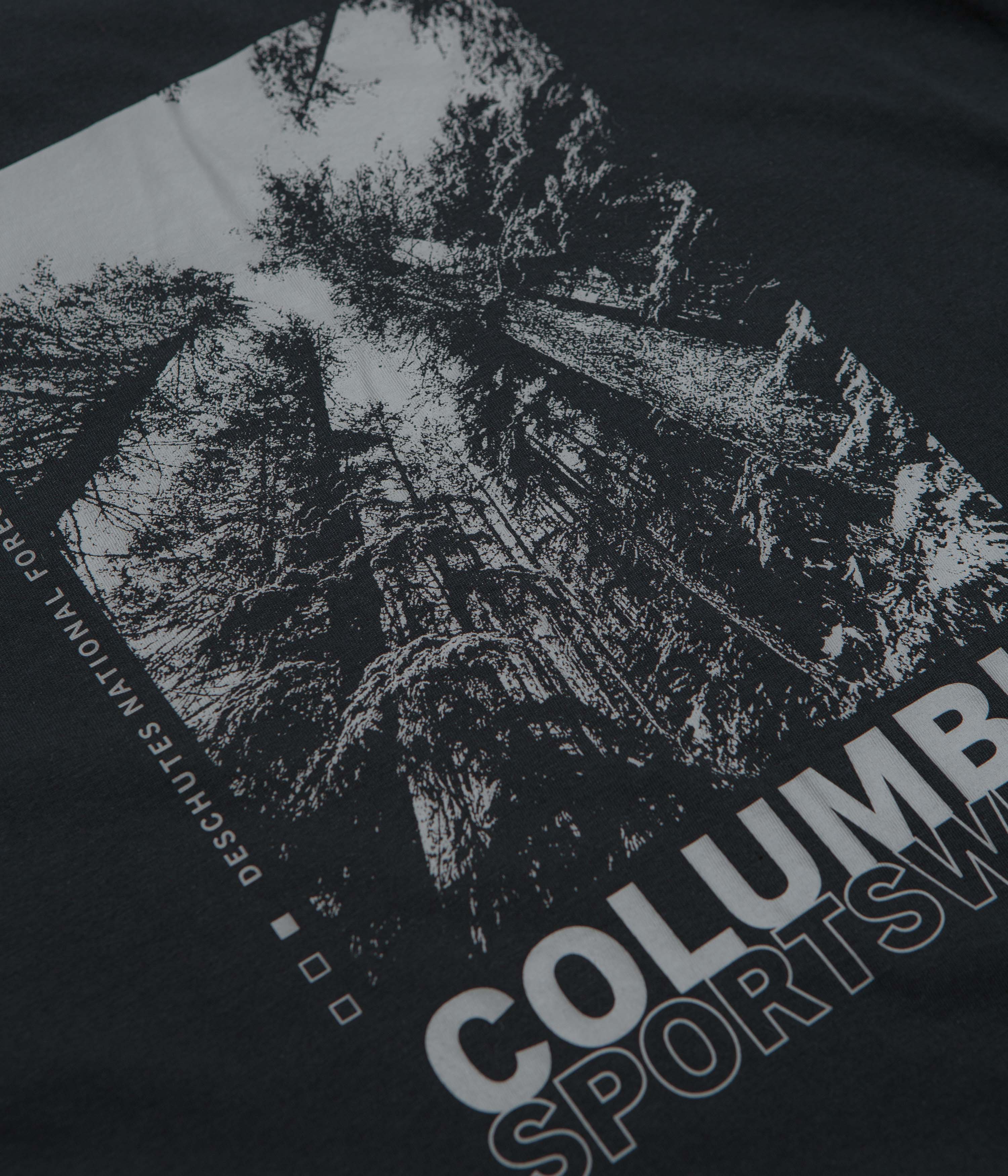 Columbia Rapid Ridge Back Graphic II T-Shirt - Black / Amazing Heights