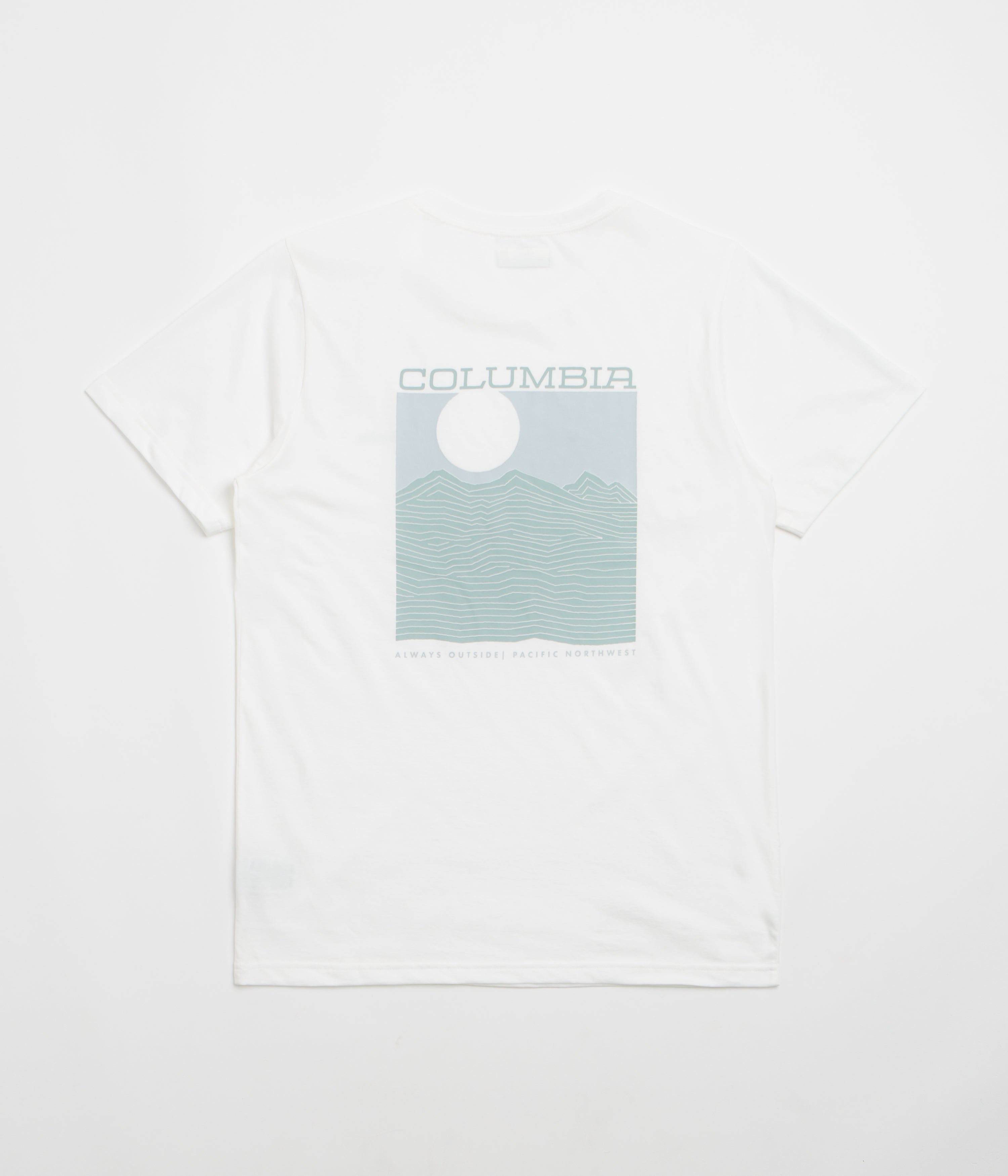 Columbia Rapid Ridge Back Graphic II T-Shirt - White / Framed Landscape