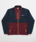 Columbia Sequoia Grove Full Zip Fleece - Rich Wine / Collegiate Navy