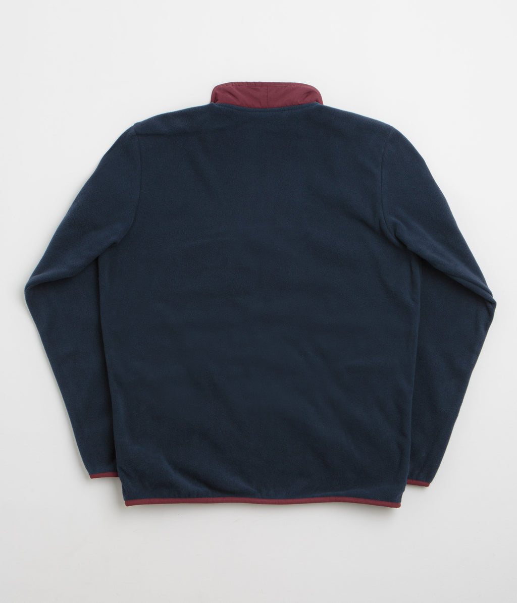 Columbia Sequoia Grove Full Zip Fleece - Rich Wine / Collegiate Navy