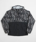 Columbia Spire Valley Printed Windbreaker Jacket - Black Treebark / Black