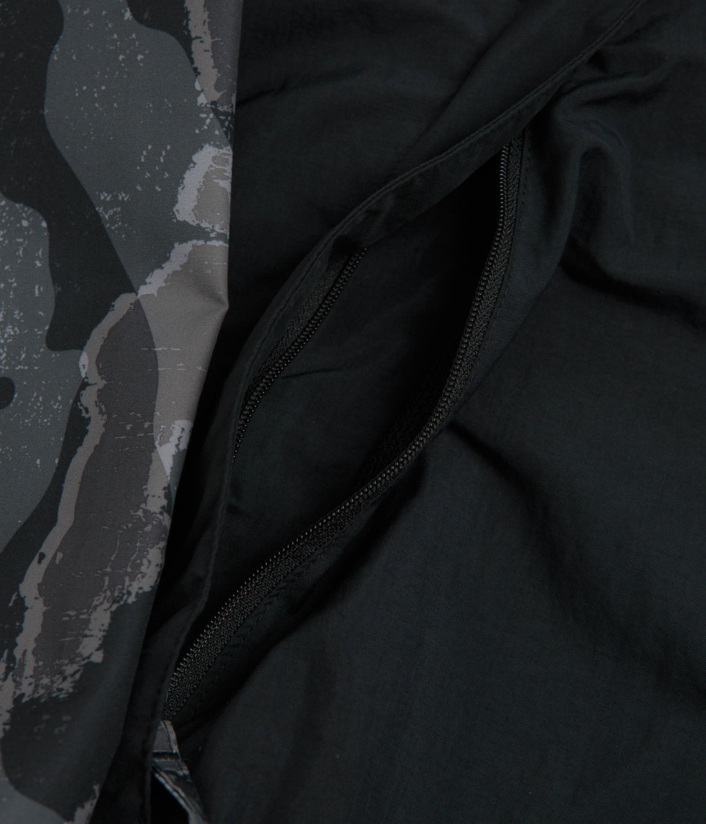 Columbia Spire Valley Printed Windbreaker Jacket - Black Treebark / Black