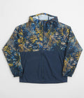 Columbia Spire Valley Printed Windbreaker Jacket - Mountain Blue Geofern / Collegiate Navy