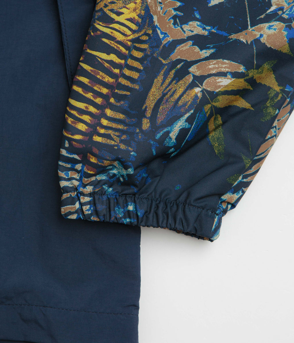 Columbia Spire Valley Printed Windbreaker Jacket - Mountain Blue Geofern / Collegiate Navy