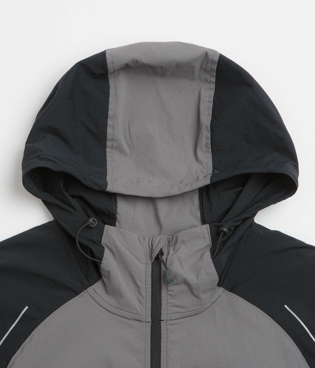 Columbia Tech II Wind Full Zip Jacket - Black / Columbia Grey