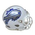 Connor McGovern Signed Buffalo Bills 2025 Rivalries Collection Speed Mini Helmet