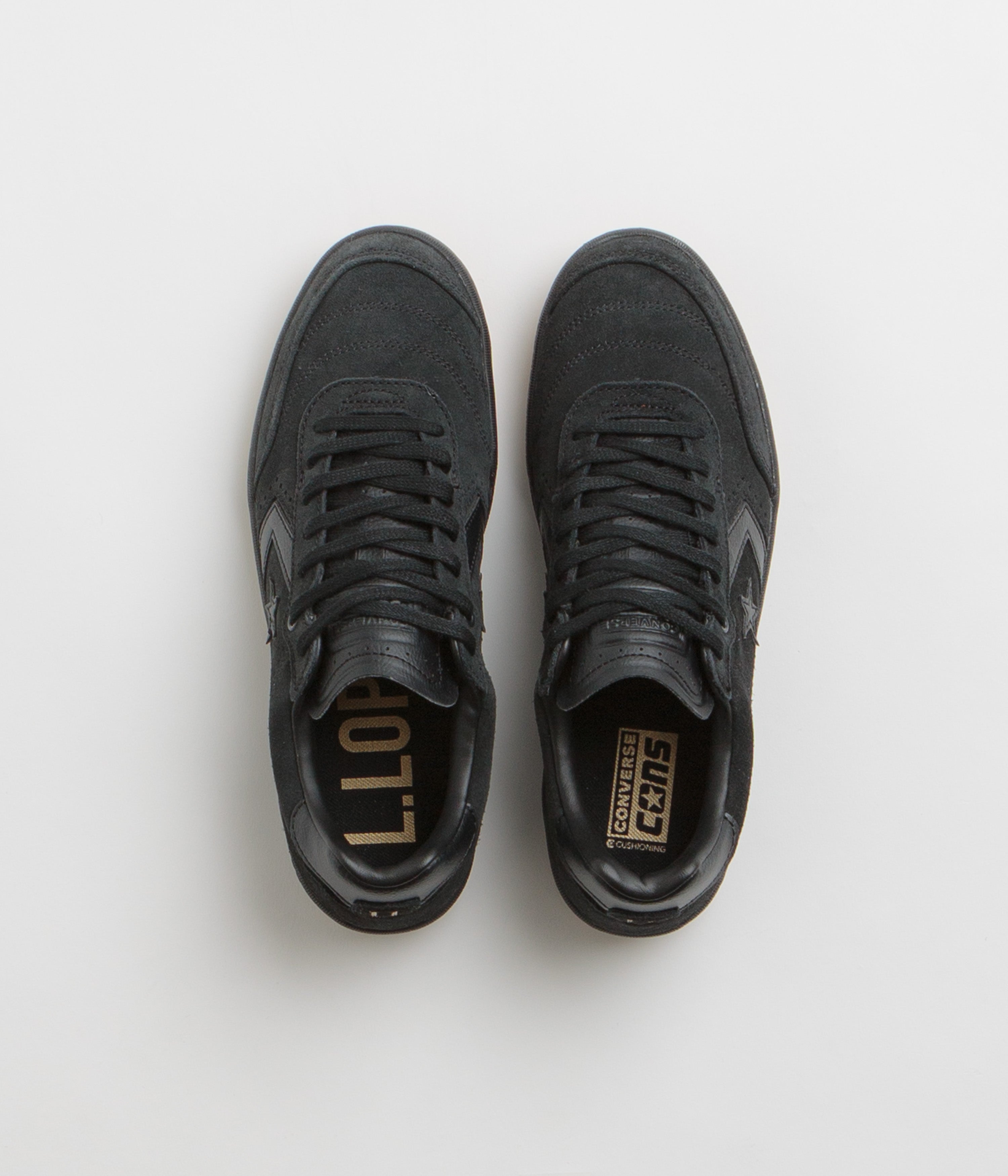 Converse Cons Louie Lopez Pro 2 Shoes - Black / Black / Gum