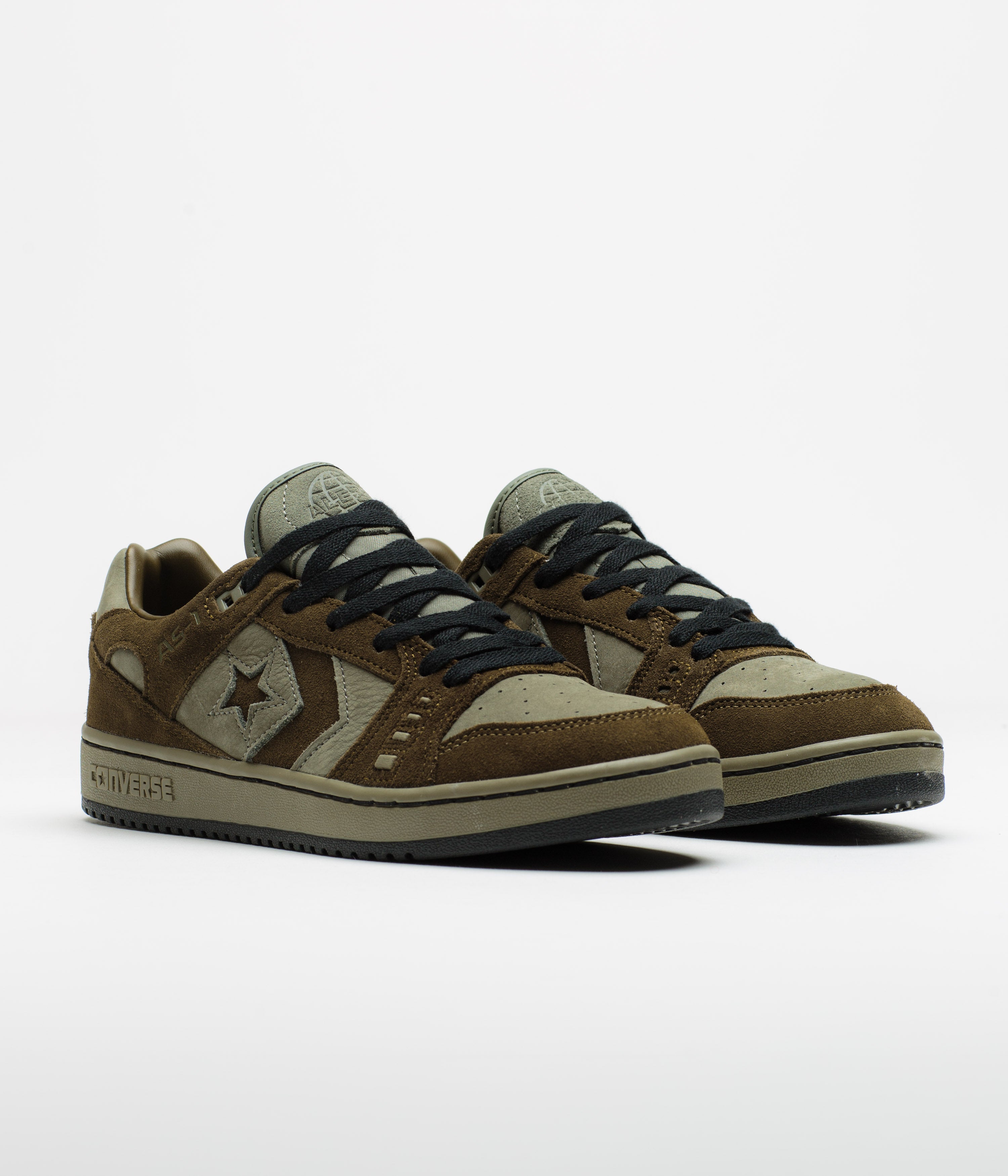 Converse x Sneeze Mag AS-1 Pro Ox Shoes - Olive Submarine / Surplus Olive / Black