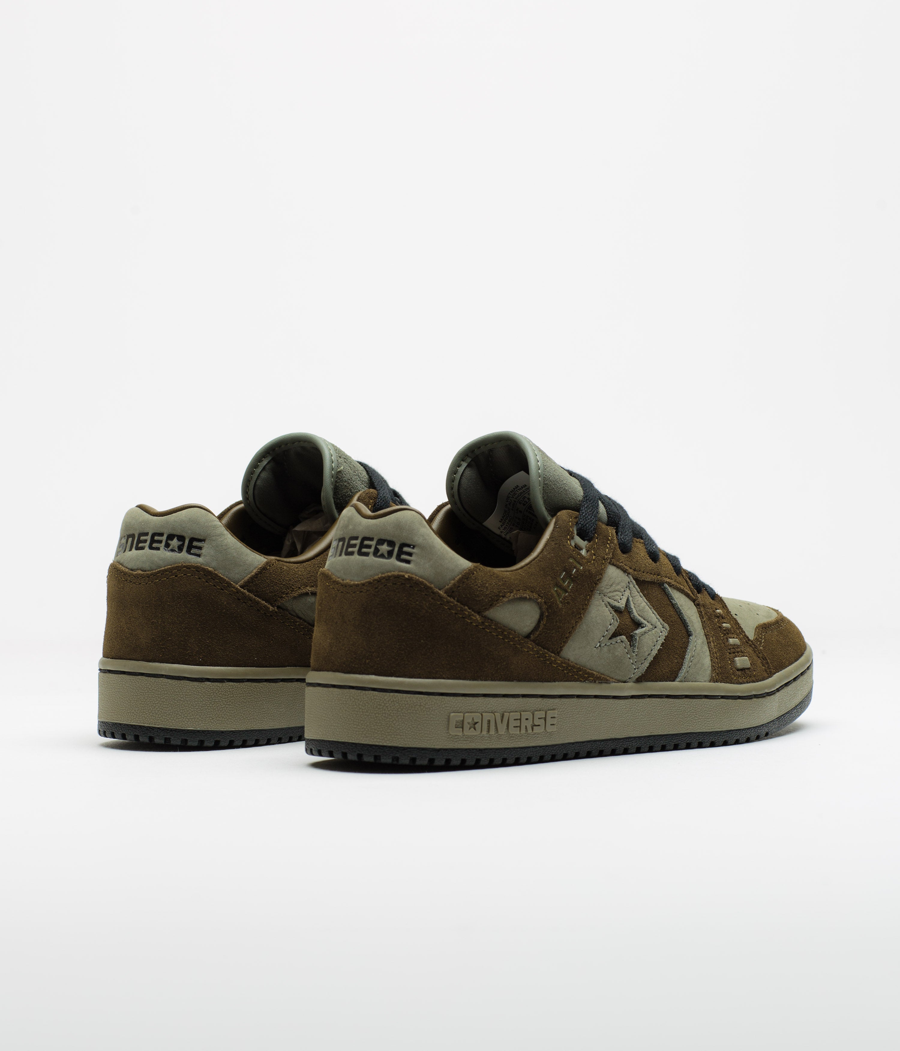 Converse x Sneeze Mag AS-1 Pro Ox Shoes - Olive Submarine / Surplus Olive / Black