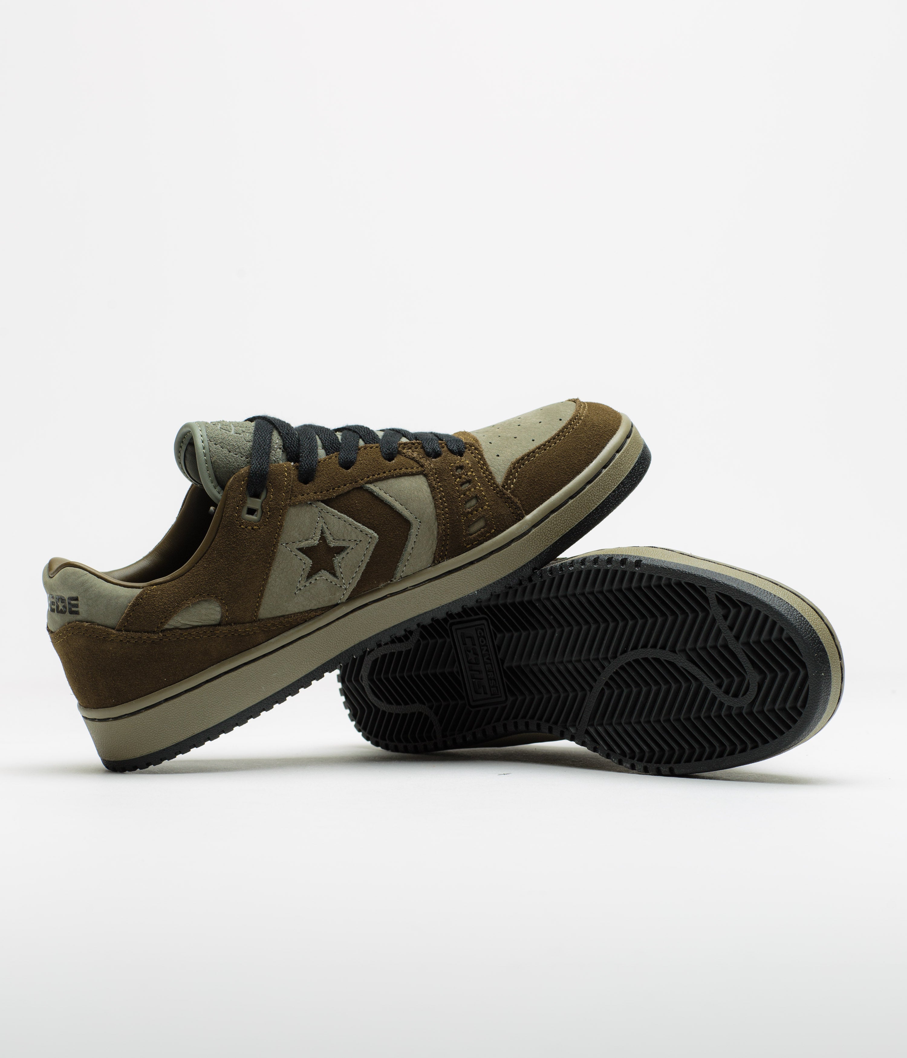 Converse x Sneeze Mag AS-1 Pro Ox Shoes - Olive Submarine / Surplus Olive / Black
