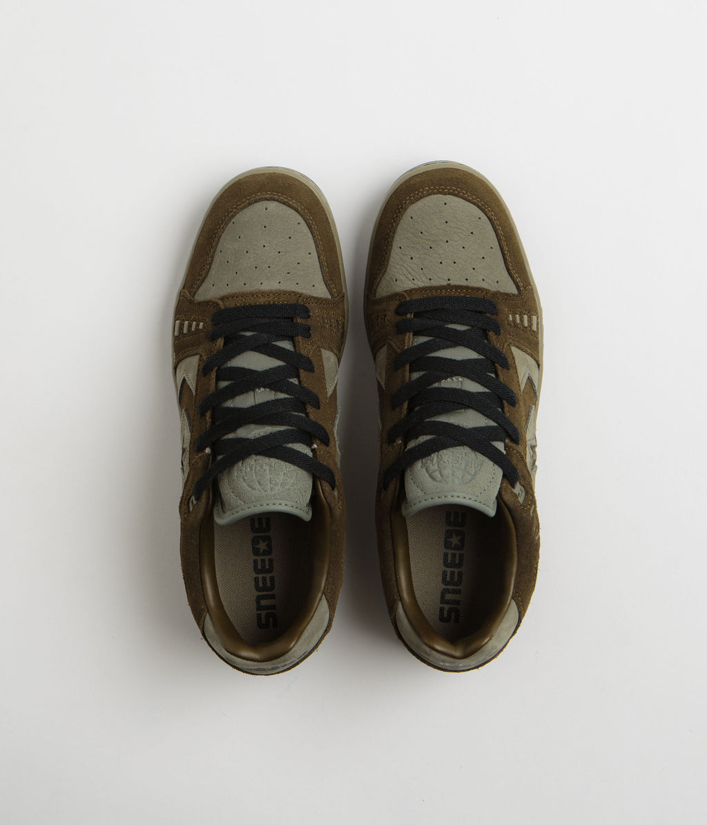 Converse x Sneeze Mag AS-1 Pro Ox Shoes - Olive Submarine / Surplus Olive / Black