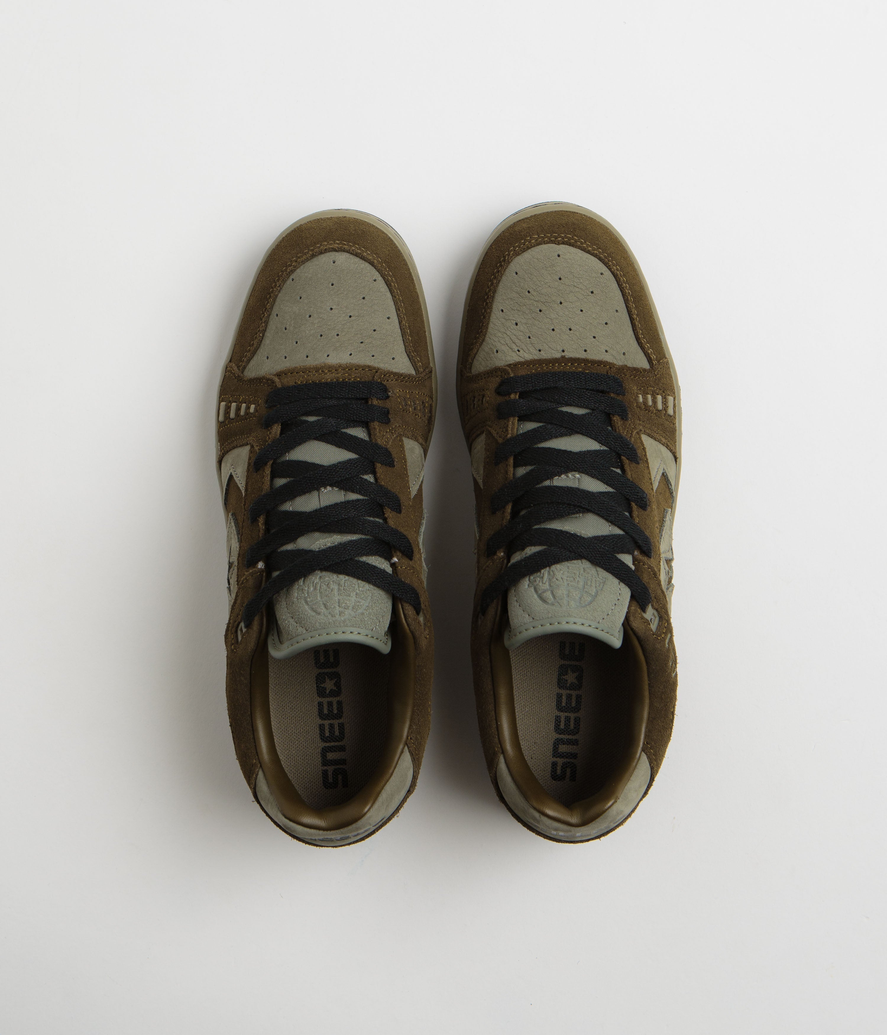 Converse x Sneeze Mag AS-1 Pro Ox Shoes - Olive Submarine / Surplus Olive / Black