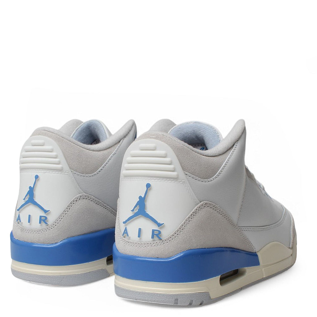 Men's Jordan 3 Retro "Lucky Shorts" Smmt Wht/Hydrogen Blue (CT8532 101)