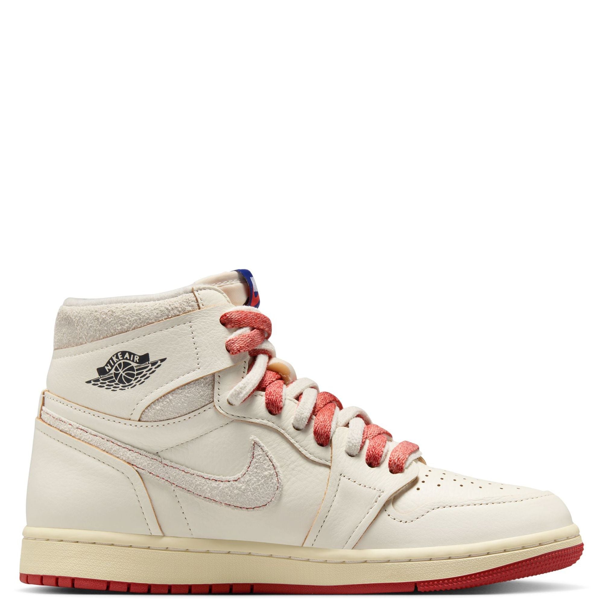 Women's Jordan 1 High OG Sail/Cinnabar-Light Bone (DB4612 100)