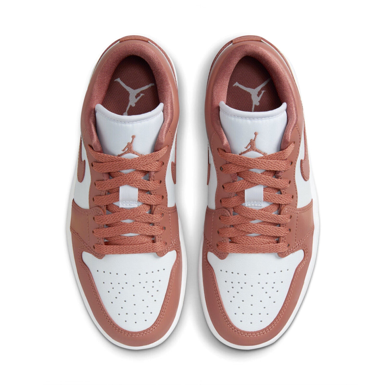 Women's Jordan 1 Low Pure Platinum/Sky J Orange (DC0774 080)
