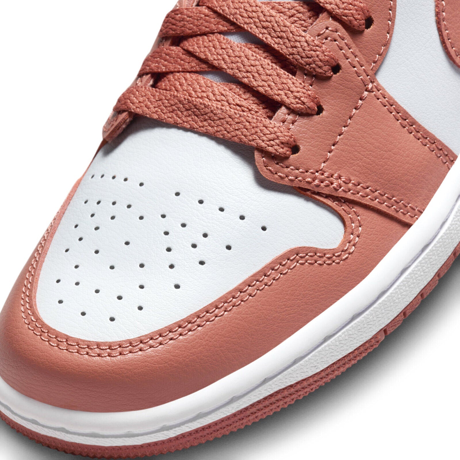 Women's Jordan 1 Low Pure Platinum/Sky J Orange (DC0774 080)