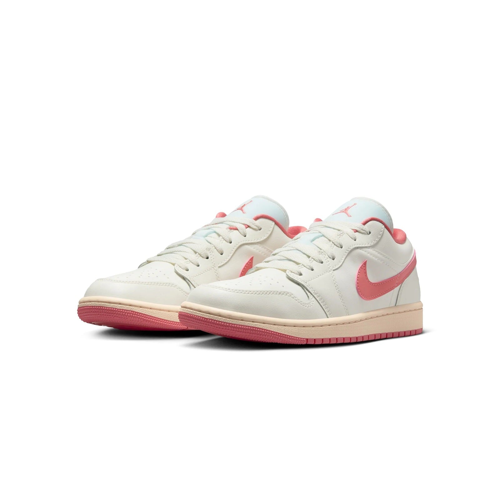 Women's Jordan 1 Low Sail/Pink Salt-Guava Ice (DC0774 109)